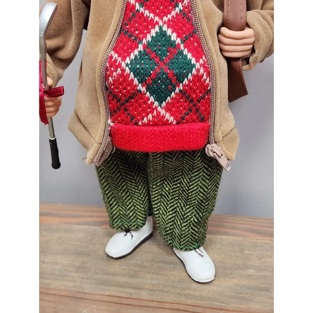 Ashland Collectible 10" Golfer Santa Figure Christmas Collectible - Picture 3 of 6